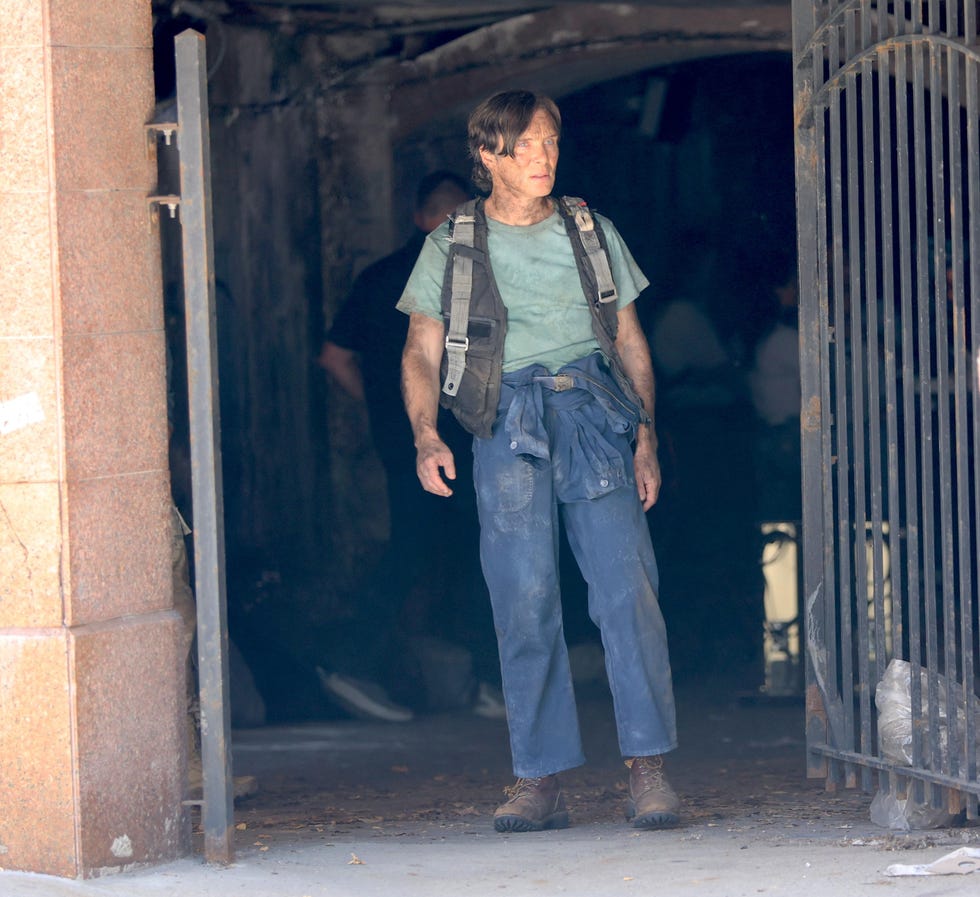 jack oconnell and cillian murphy filming a quiet place iii