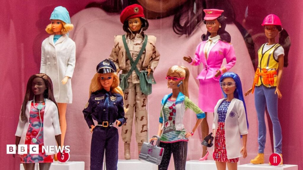 Barbie exhibition set to open in Scotland for the first time YouTube streamer Datto wearing a black shirt and gaming headphones. © BBC