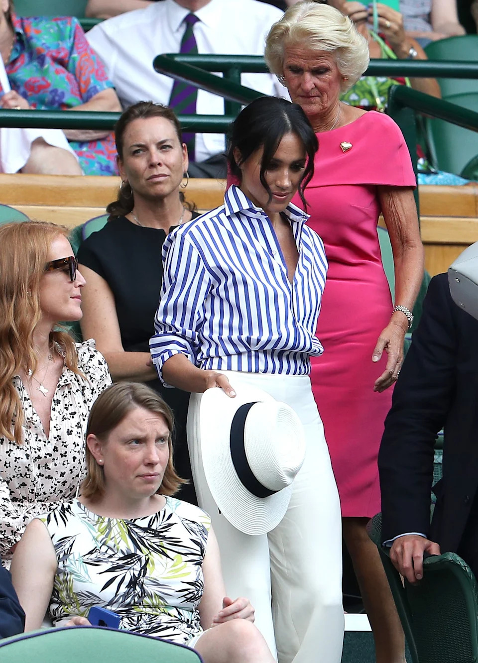 The Duchess of Sussex made her first appearance in the royal box in 2018 (Jonathan Brady/PA)