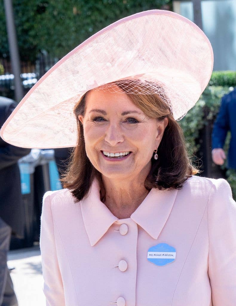 Carole Middleton on day two of Royal Ascot 2026 at Ascot Racecourse on June 17, 2026 in Ascot, England.