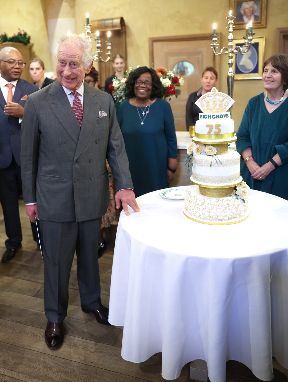 King Charles III Attends 75th Birthday Party Hosted By The Prince's Foundation