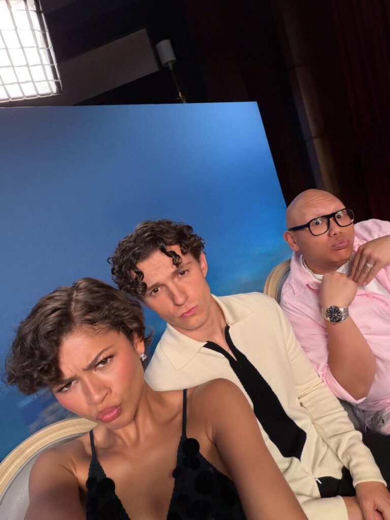 ‘Spider-Man: Brand New Day’ selfie with Tom Holland, Zendaya and Jacob Batalon