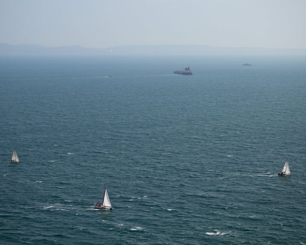 Boats on the English Channel