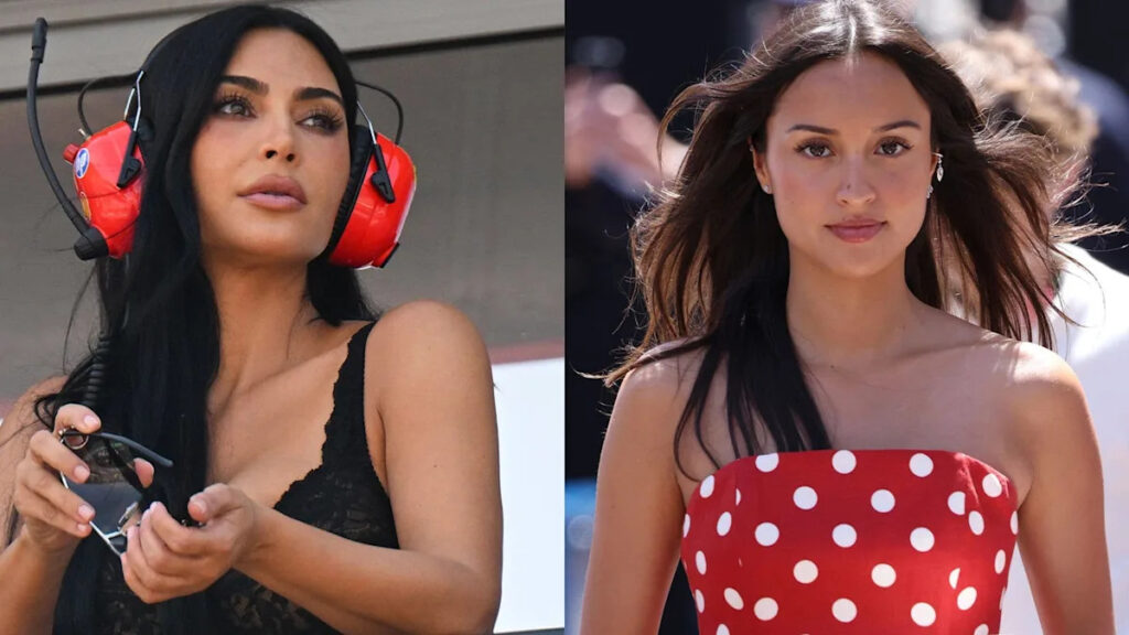 Kim Kardashian and Alexandra Leclerc’s F1 style couldn’t be more different Kim Kardashian and Alexandra Leclerc's F1 style couldn't be more different