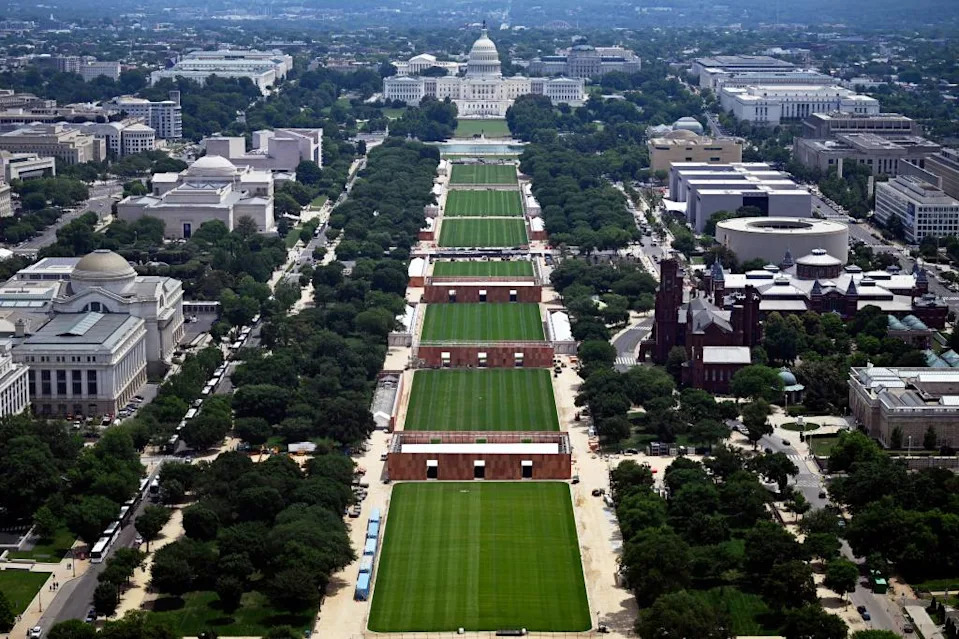 The Freedom 250 concert series is set to take over the National Mall from June 25 through July 10. AP Photo/John McDonnell