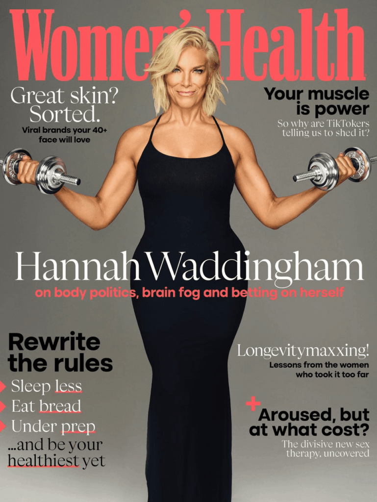 Hannah Waddingham on the Cover of the June Issue of Women's Health UK - June 2026