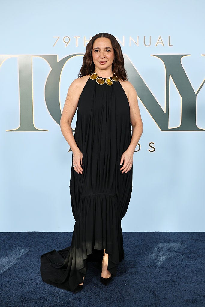 new york, new york june 07 maya rudolph attends the 79th annual tony awards at radio city music hall on june 07, 2026 in new york city photo by dia dipasupilwireimage