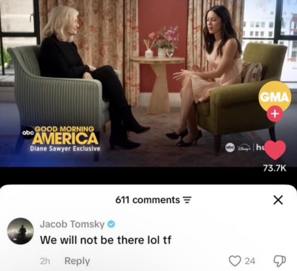 Cigarettes After Sex Drummer comments on Olivia Rodrigo’s All-Female music festival: ‘We will not be there lol tf’