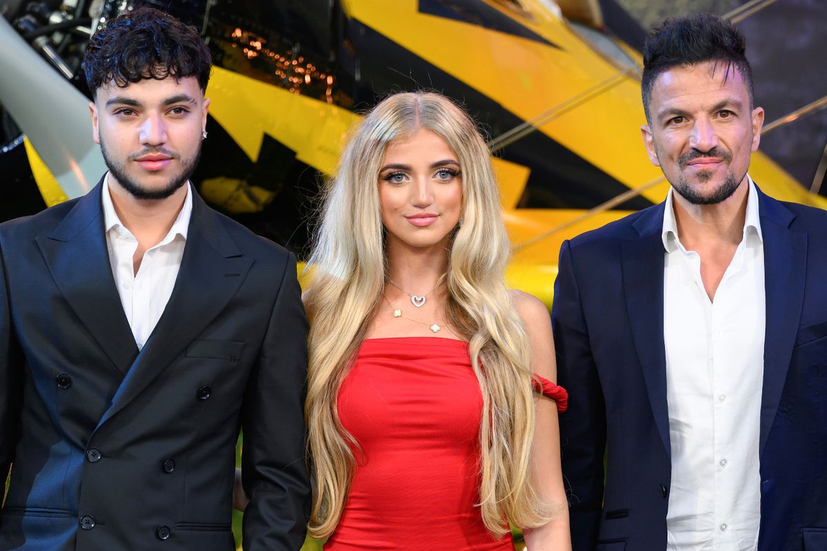 Junior Andre, Princess Andre and Peter Andre