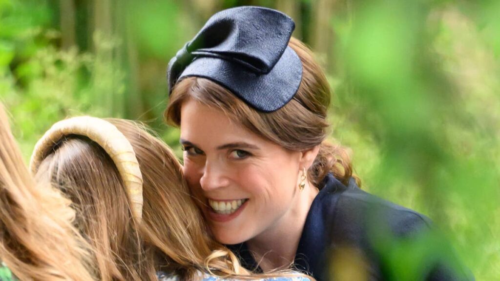 Princess Eugenie shares a tender moment with Zara Tindall’s daughter Mia, 12 Princess Eugenie shares a tender moment with Zara Tindall's daughter Mia, 12