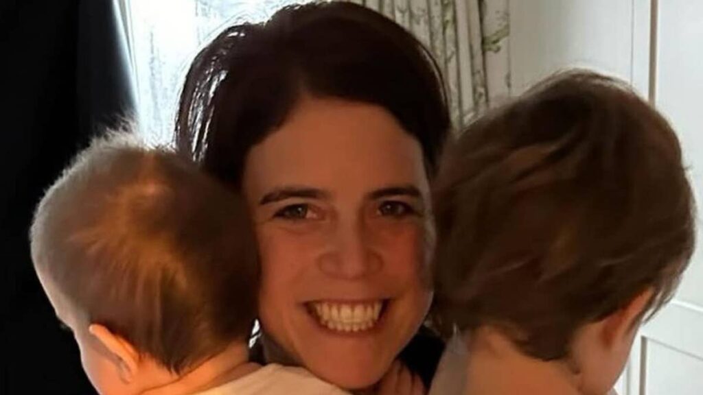Princess Eugenie's red-haired sons look so tall in new life update