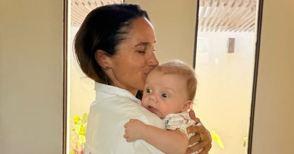 Meghan makes bizarre Harry joke along with baby photo | Royal | News Meghan makes bizarre Harry joke along with baby photo | Royal | News