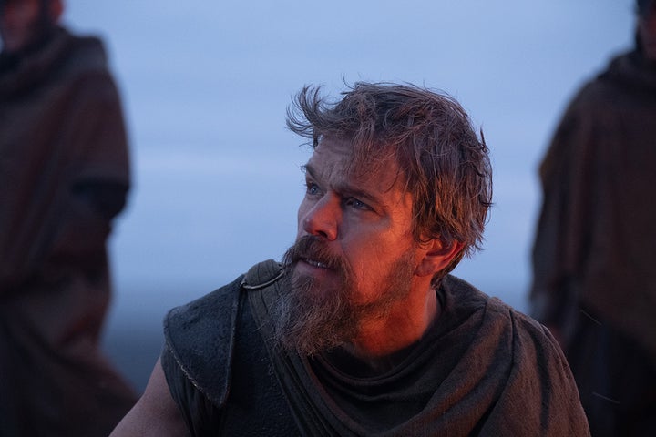 Matt Damon takes on the lead role of Odysseus in Christopher Nolan's new film