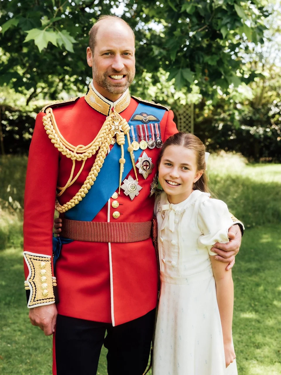 The Royal Family shared an unseen photo of Prince William and Princess Charlotte as they celebrate his 44th birthday and Father's Day (Kensington Palace)