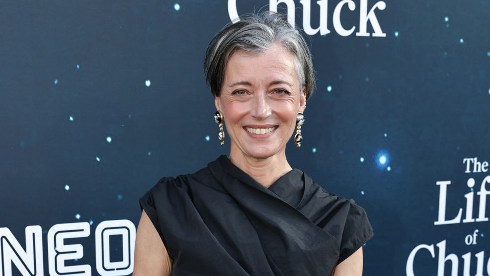 LOS ANGELES, CALIFORNIA - JUNE 02: Mia Sara seen at "The Life Of Chuck" Special Screening at Hollywood Legion Theater on June 02, 2025 in Los Angeles, California.  (Photo by Eric Charbonneau/Neon via Getty Images)