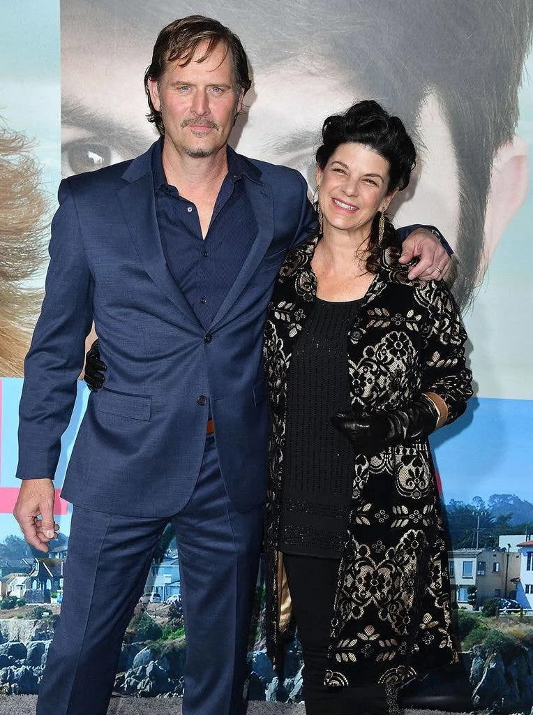 Jeffrey Nordling (L) and Francia Dimase arrive at the Premiere Of HBO's "Big Little Lies" at TCL Chinese Theatre on February 7, 2017 in Hollywood, California.