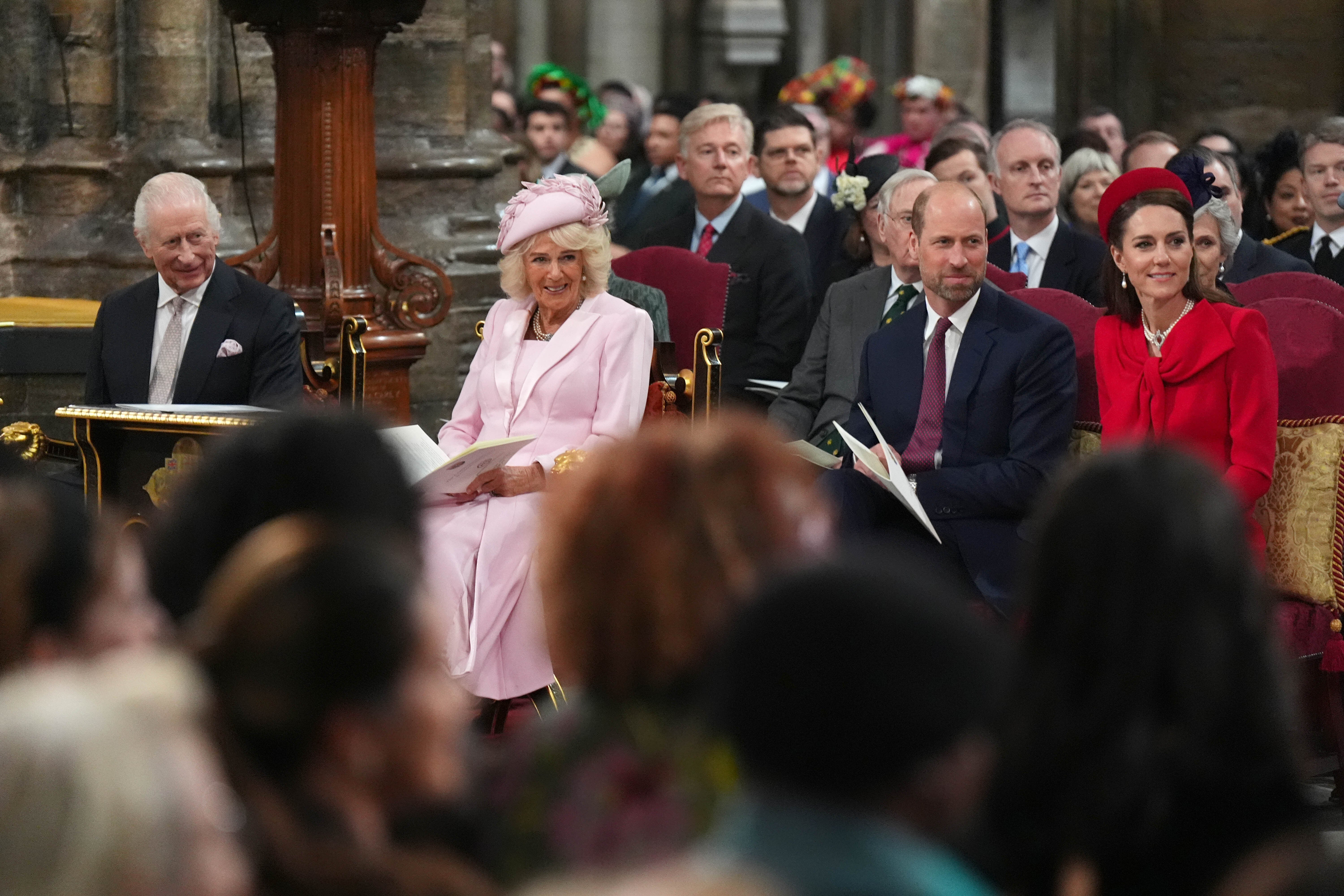 The King and Queen and the Prince and Princess of Wales are expected to attend the wedding (Aaron Chown/PA)