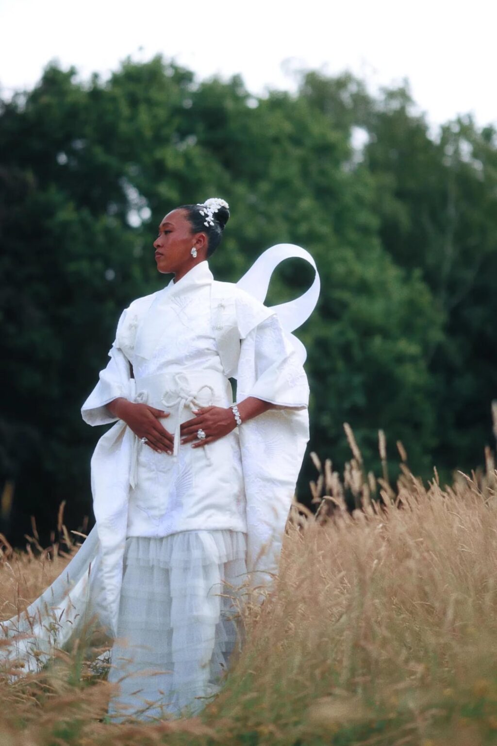 Naomi Osaka’s Wimbledon Look Is A Love Letter To Japanese Ceremonial Dress