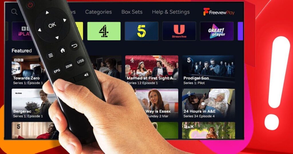 Freeview confirms channel shake-up and urges users to check their TVs now