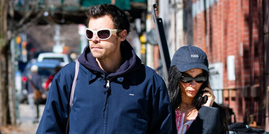 Zoë Kravitz and Harry Styles Share Some PDA During a London Park Date