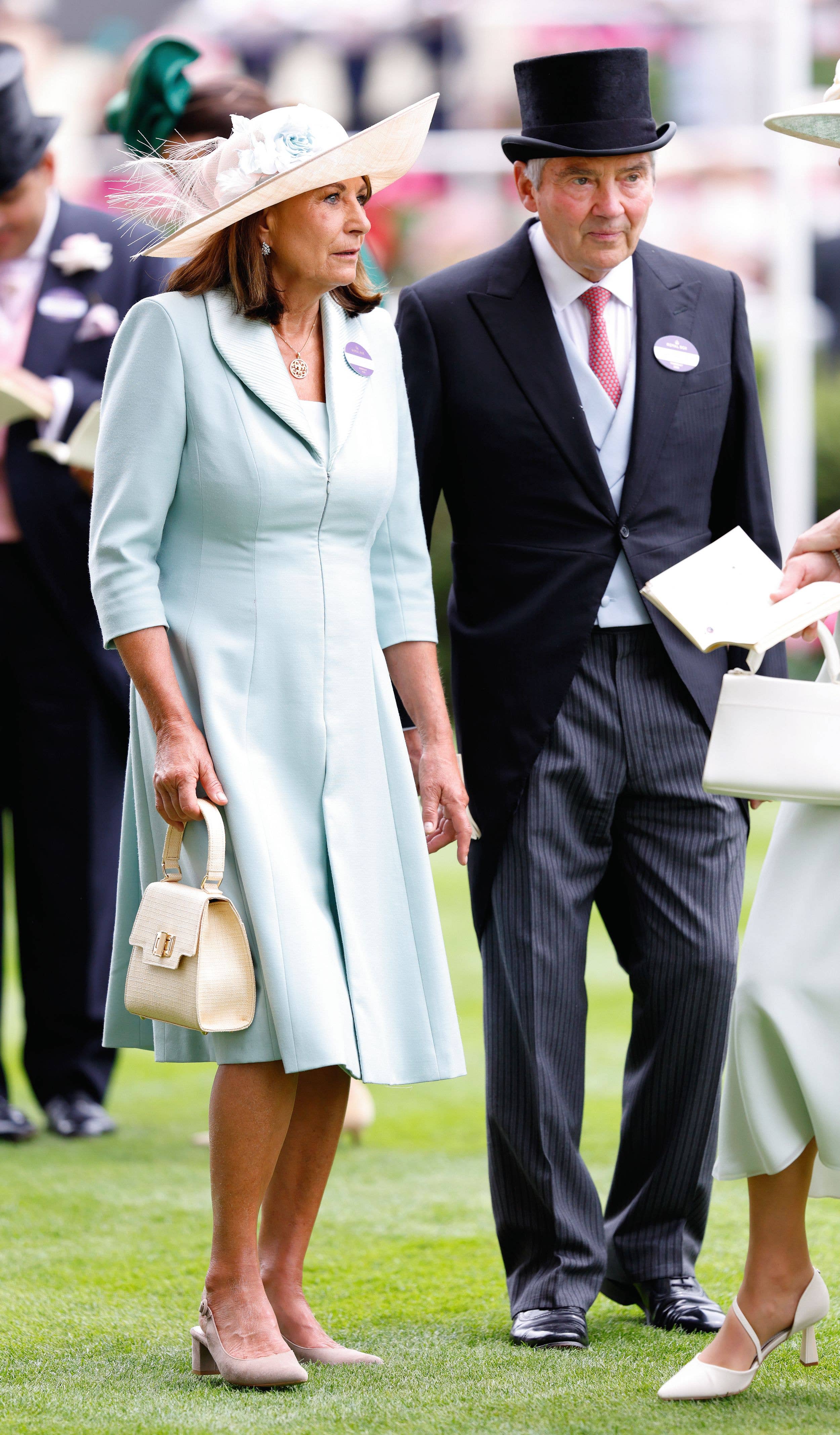 Carole Middleton and Michael Middleton