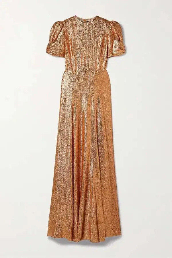 Princess Beatrice wore a glittering gown by designer label, The Vampire's Wife