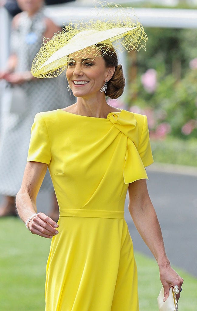 Royal Ascot 2026: Day 2 - Royalty ascot, england june 17 catherine, princess of wales smiles as she attends day two of royal ascot 2026 at ascot racecourse on june 17, 2026 in ascot, england photo by chris jacksongetty images