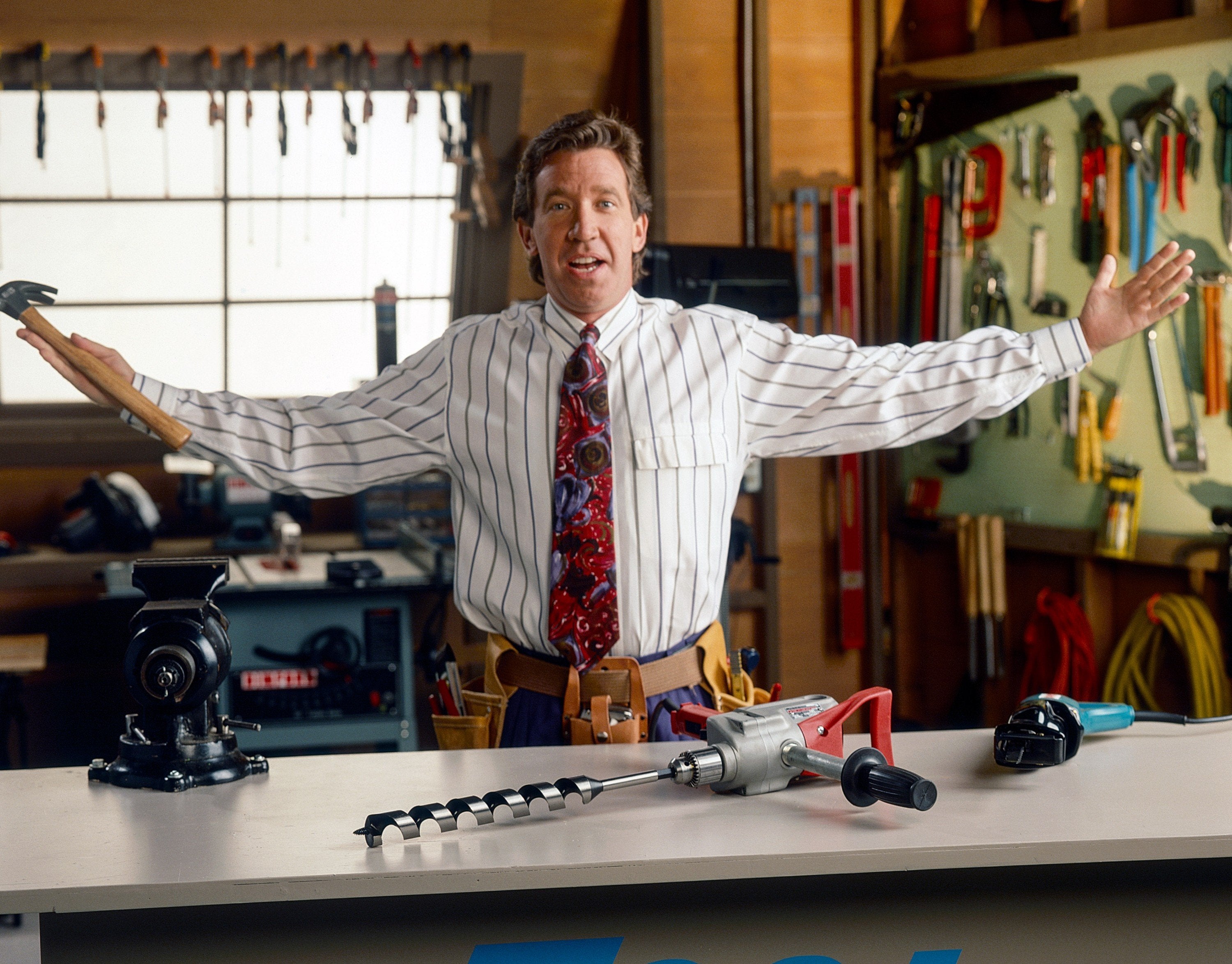 Tim Allen played Tim ‘The Tool Man’ Taylor across all eight seasons of ‘Home Improvement,’ which ran from 1991 to 1999