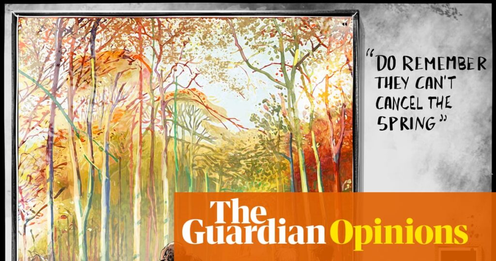 Ella Baron on David Hockney – cartoon – The Guardian Ella Baron on David Hockney – cartoon - The Guardian