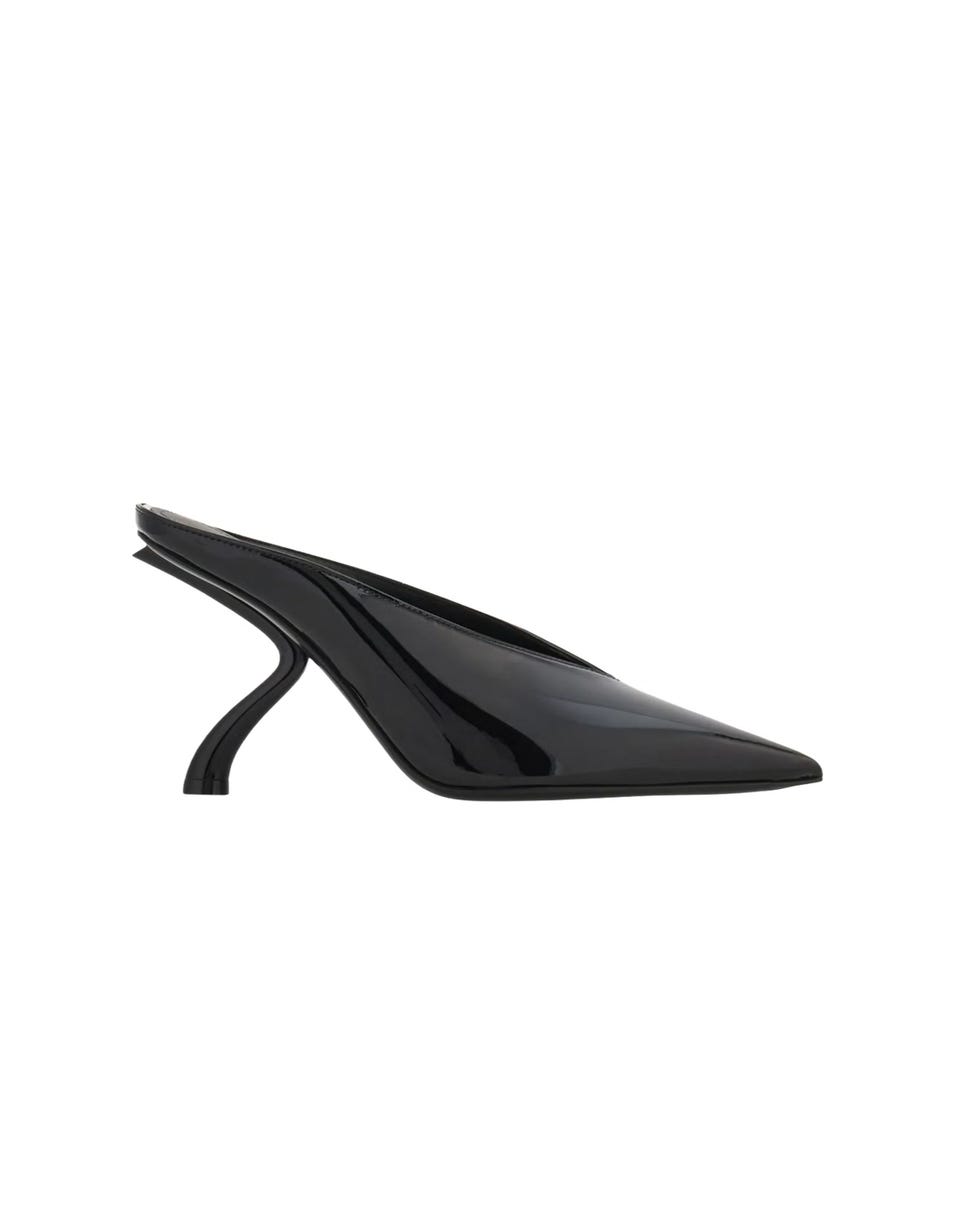S-Shaped Heel Mule