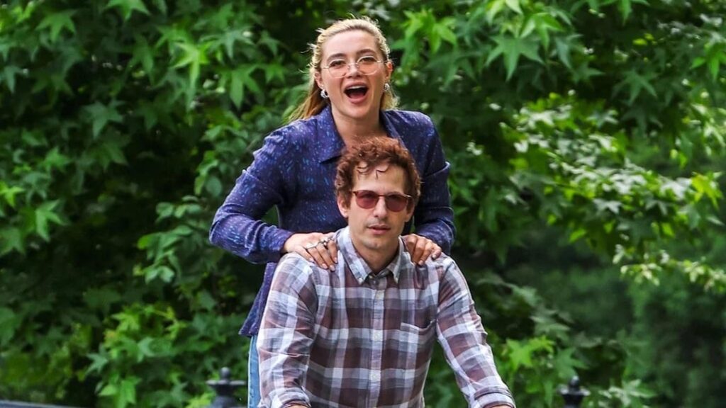 Florence Pugh Seemingly Joins Andy Samberg’s Movie ‘42.6 Years,’ Spotted Filming With Him in Central Park