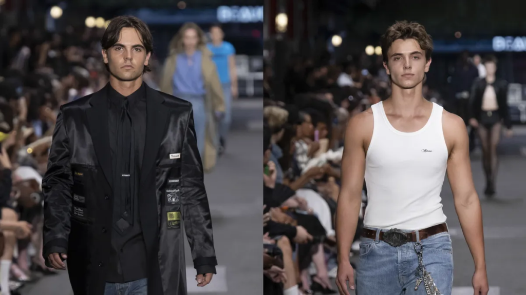 Britney Spears' sons Sean Preston, Jaydan James walk fashion runway