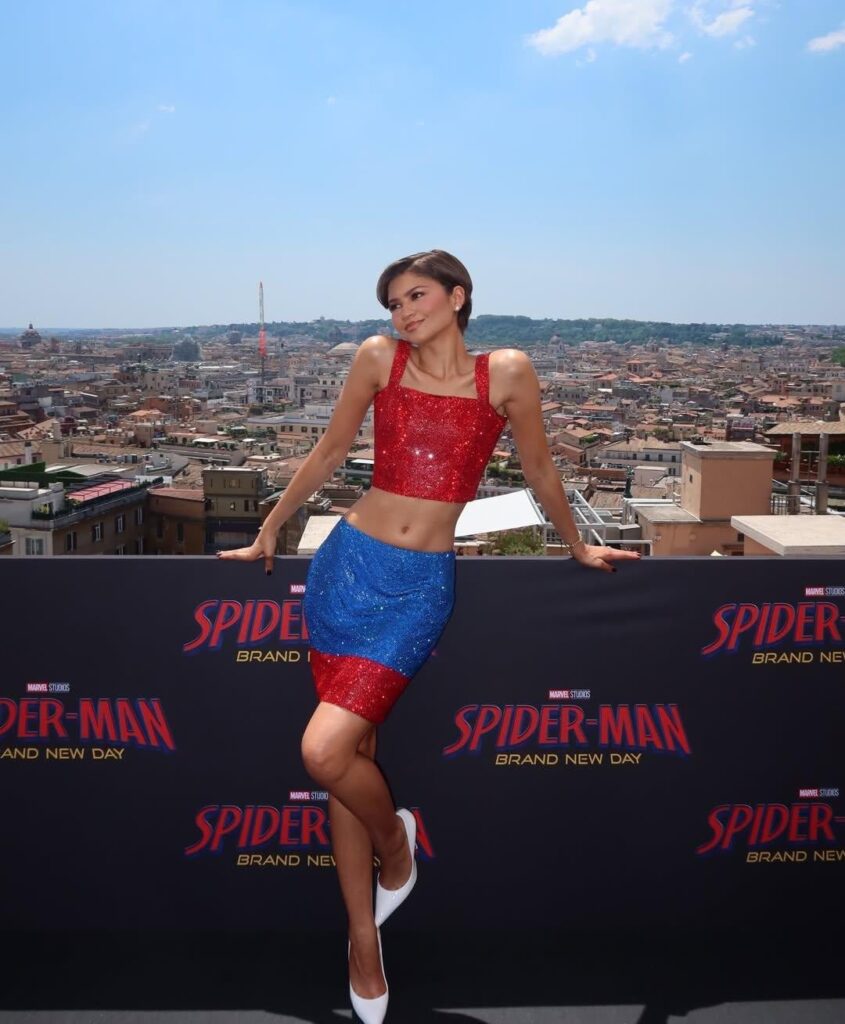 Zendaya at the ‘SPIDER-MAN: BRAND NEW DAY’ photocall in Rome