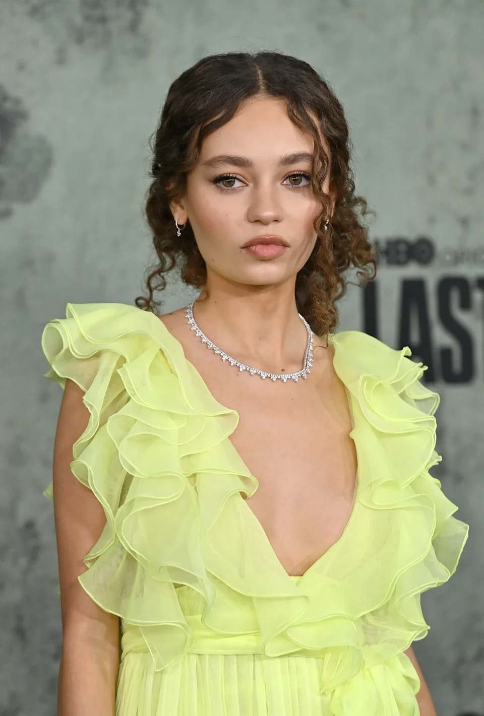 Nico Parker attends the Los Angeles Premiere of HBO's "The Last of Us" at Regency Village Theatre on January 09, 2023 in Los Angeles, California.