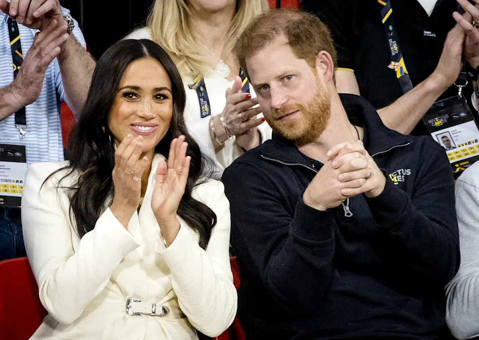 The couple (seen above in 2022) and their two kids live in Montecito, California. ANP/AFP via Getty Images