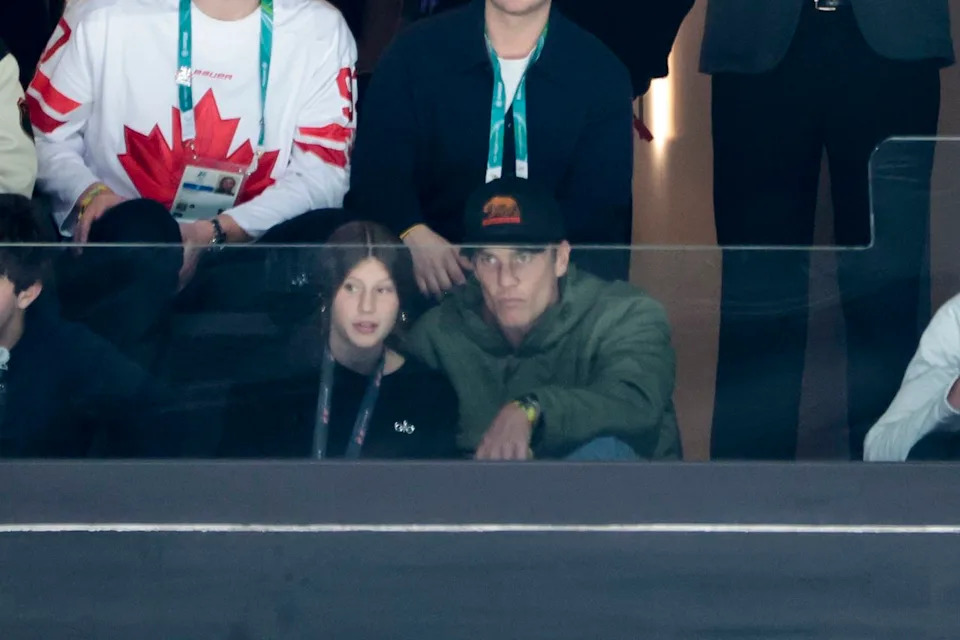 Tom Brady and daughter Vivian at the Milano Cortina 2026 Winter Olympic Games on February 20, 2026Credit: Getty Images