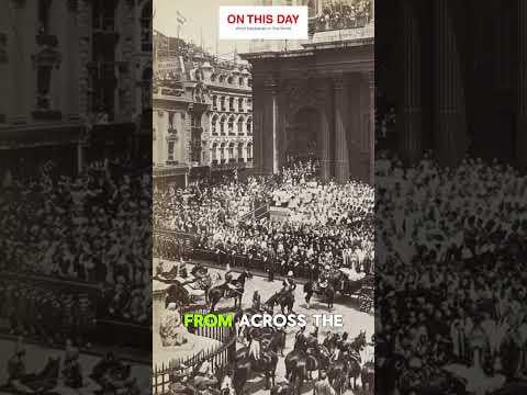 #OnThisDay 1897, Queen Victoria's Diamond Jubilee