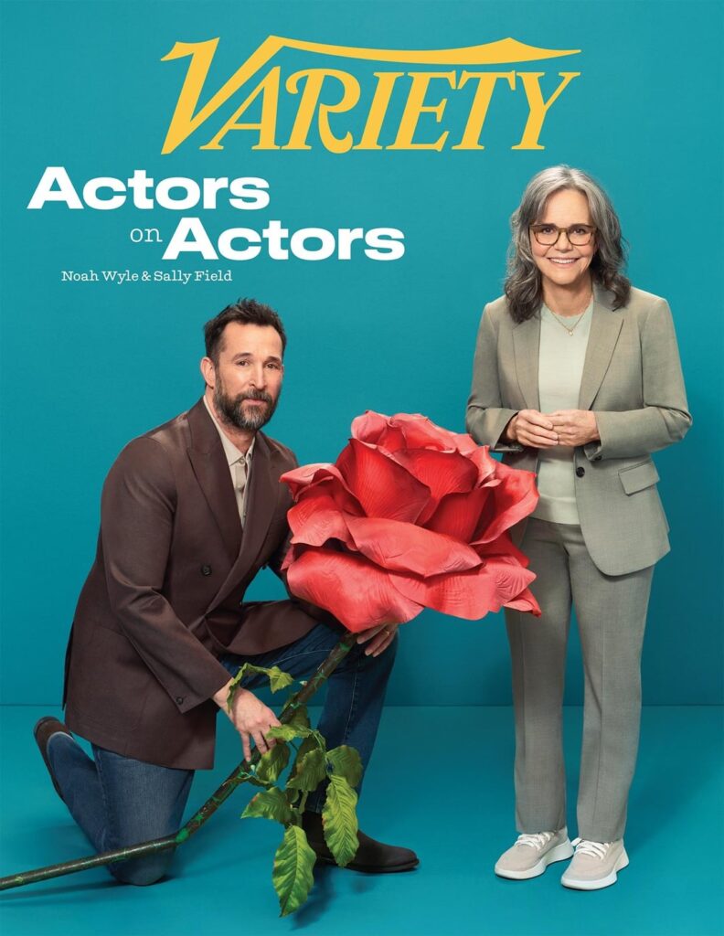 Noah Wyle and Sally Field for Variety's Actors on Actors; Photography by Mary Ellen Matthews