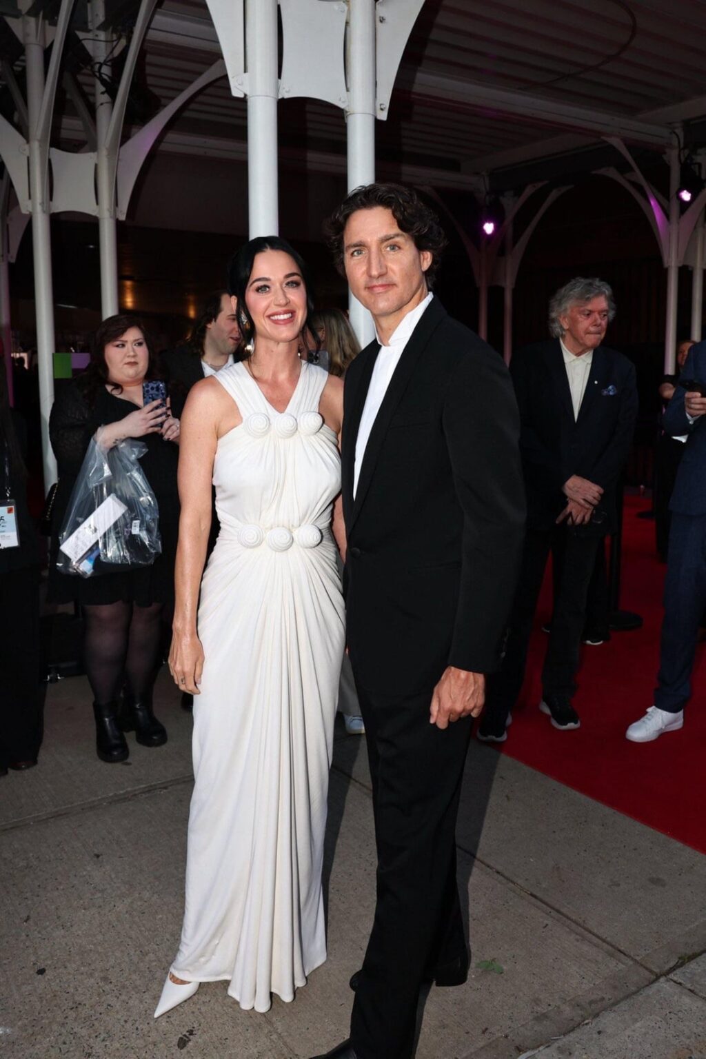 Katy Perry and Justin Trudeau at the Tribeca Festival in New York City (June 8, 2026)