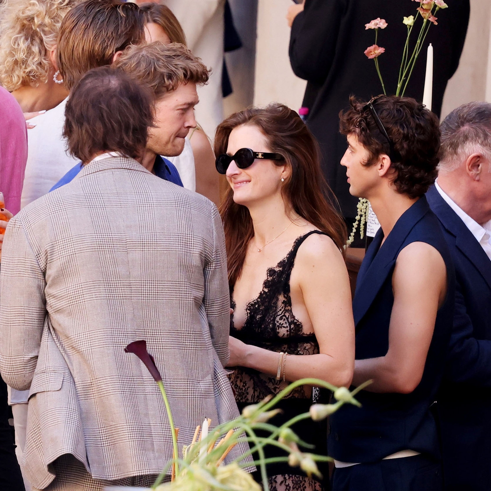 Joe Alwyn and Troye Sivan attend Dua Lipa and Callum Turner's wedding weekend in Italy