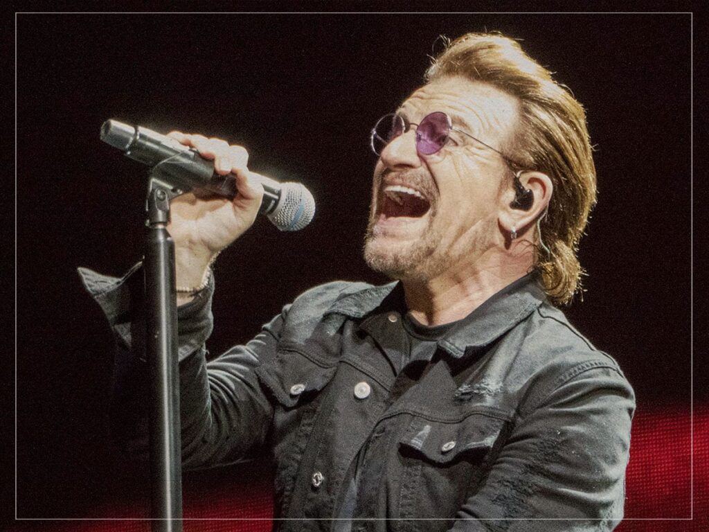 The singer Bono crowned as the best to ever exist