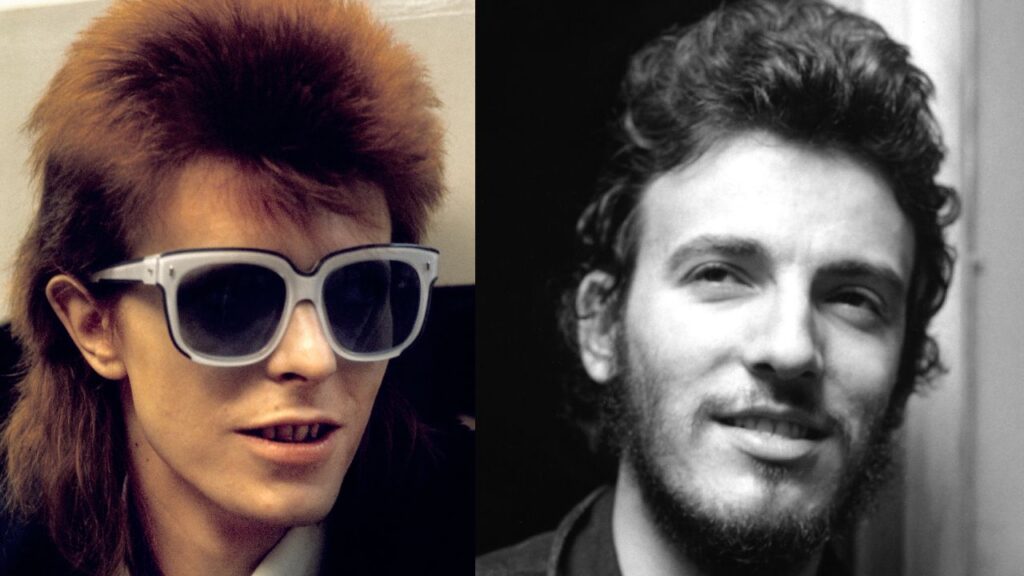 Bowie and Springsteen