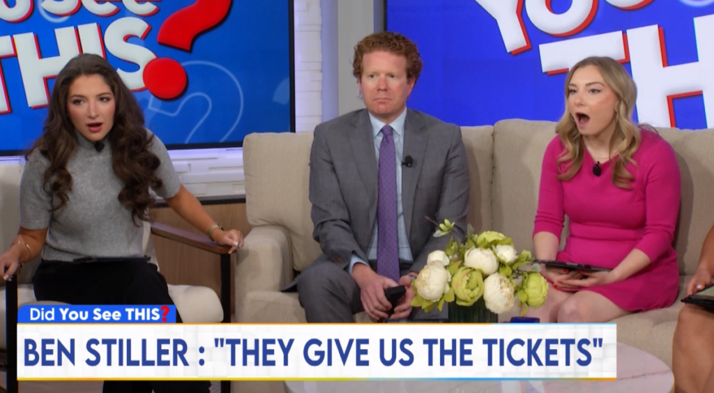 Did you see this? What celebrities pay to sit front row