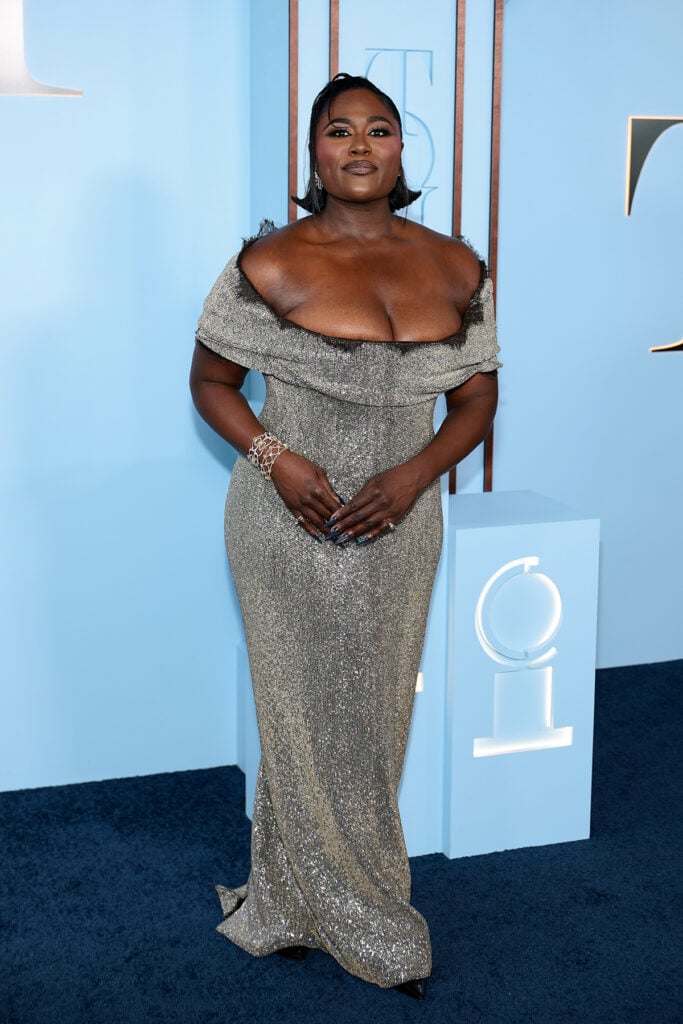 Danielle Brooks wearing Wiederhoeft Spring 2026 at the 2026 Tony Awards in New York