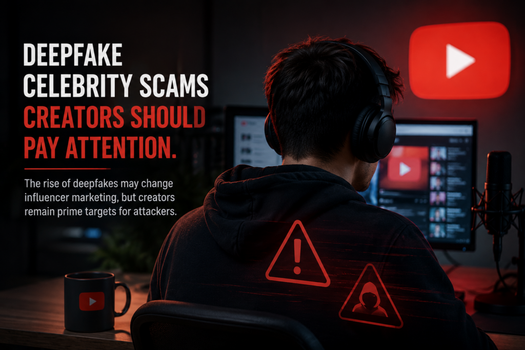 Deepfake Celebrity Scams and the Risk to Creators
