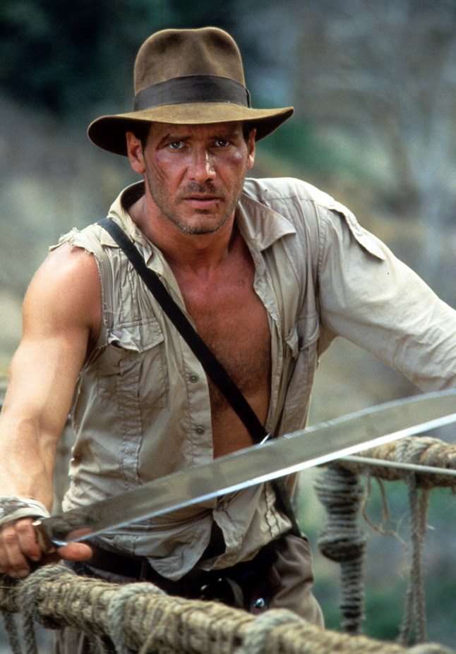 Harrison Ford In 'Indiana Jones And The Temple Of Doom'