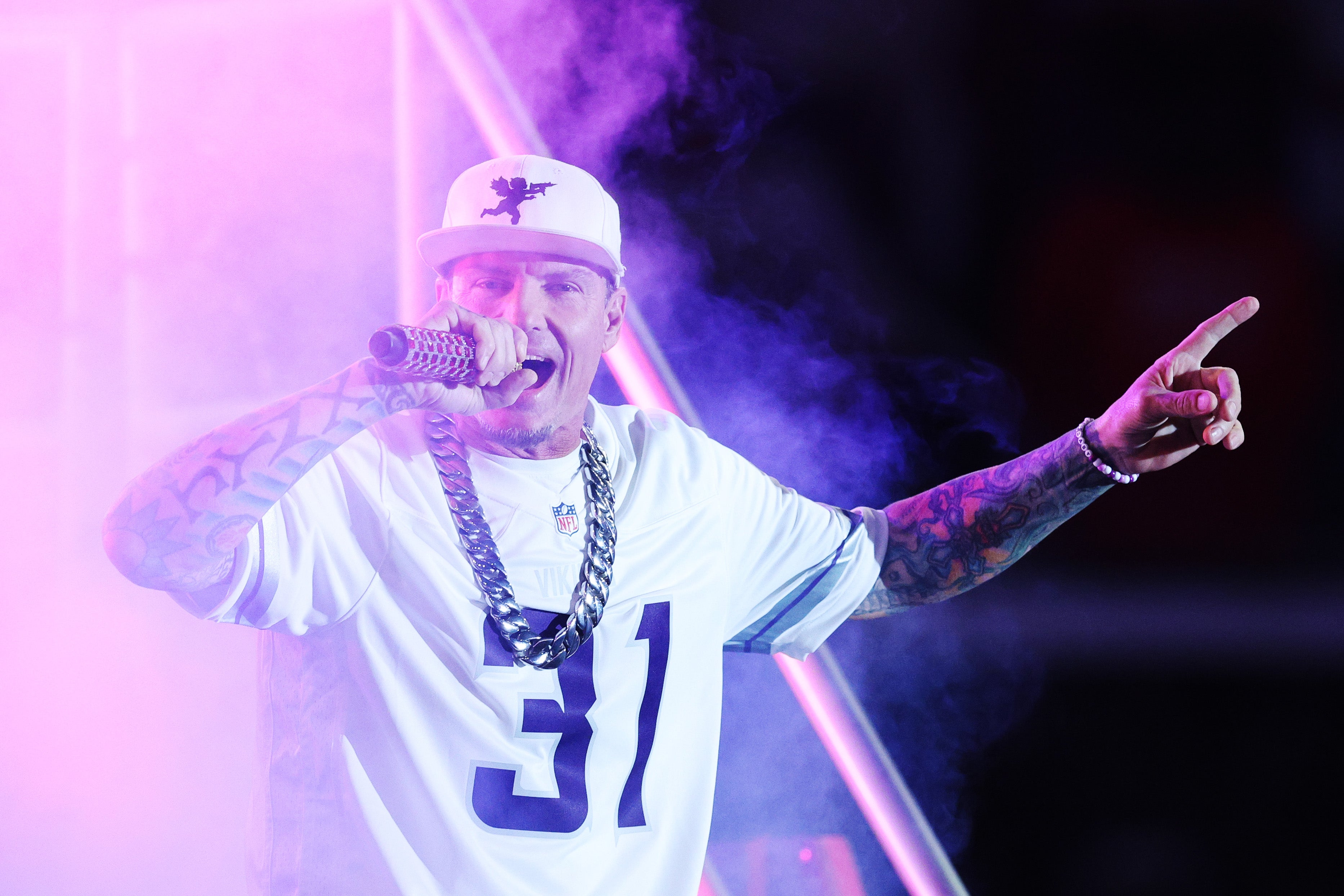 Vanilla Ice, known for his hit ‘Ice Ice Baby,’ had called the event a ‘once in a lifetime opportunity’ shortly before it was canceled