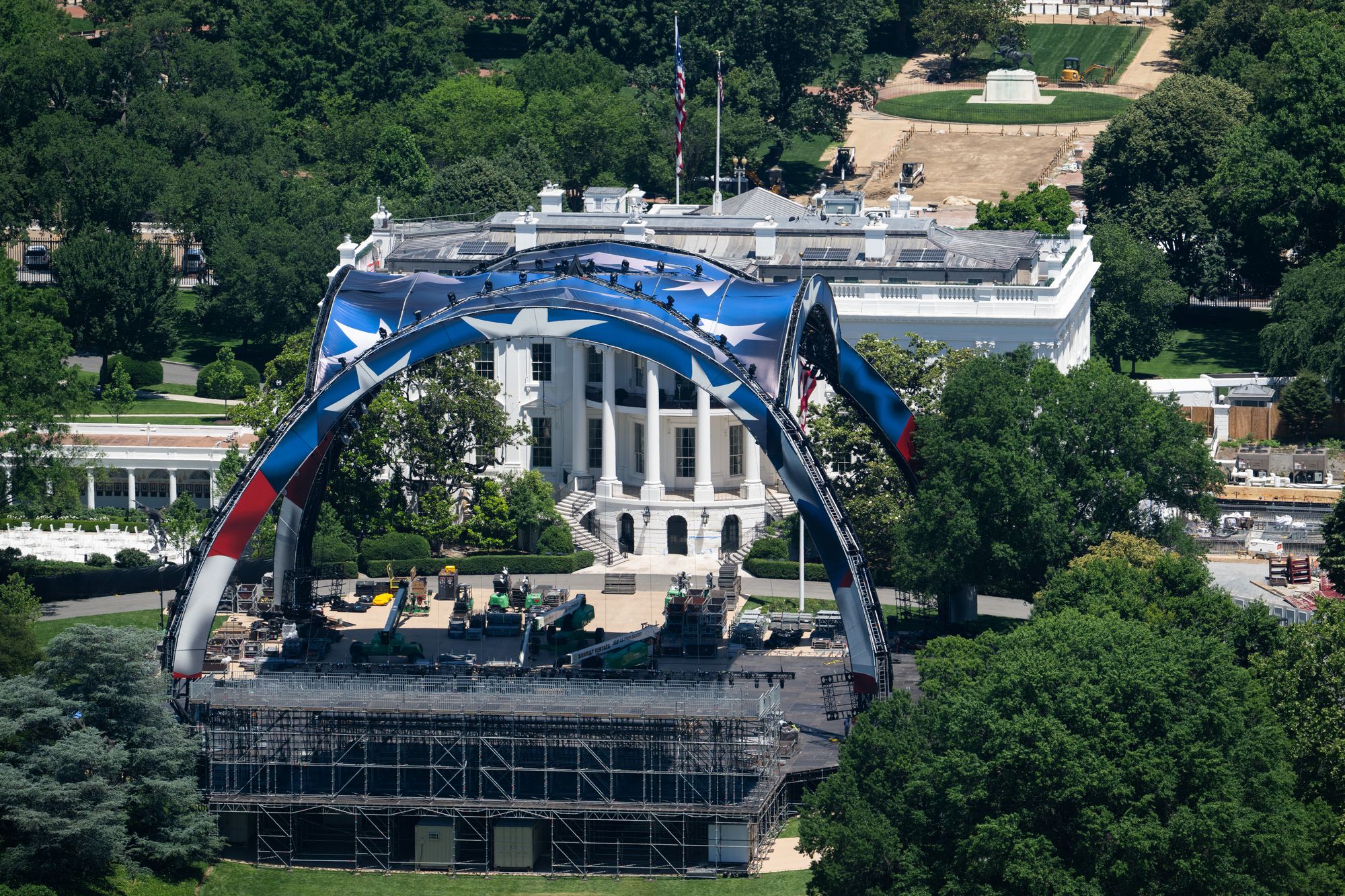 A number of A-list celebrities invited to President Donald Trump’s UFC cage fight on the White House lawn later this month have no plans to show up, according to a new report, becoming the latest group to snub a presidential celebration of America’s 250th anniversary.