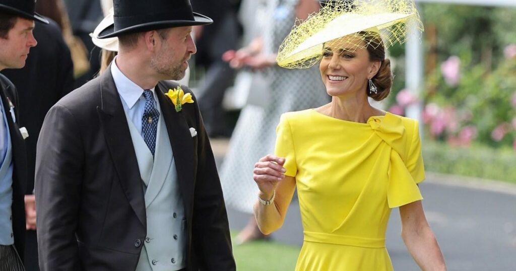 Kate Middleton shares adorable moment with shy little girl at Ascotb | News UK Kate Middleton shares adorable moment with shy little girl at Ascotb | News UK