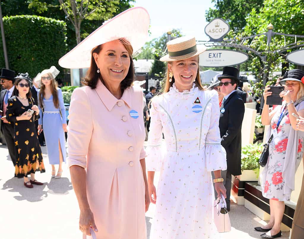 Carole Middleton and Alizee Thevenet attend day two of Royal Ascot 2026 